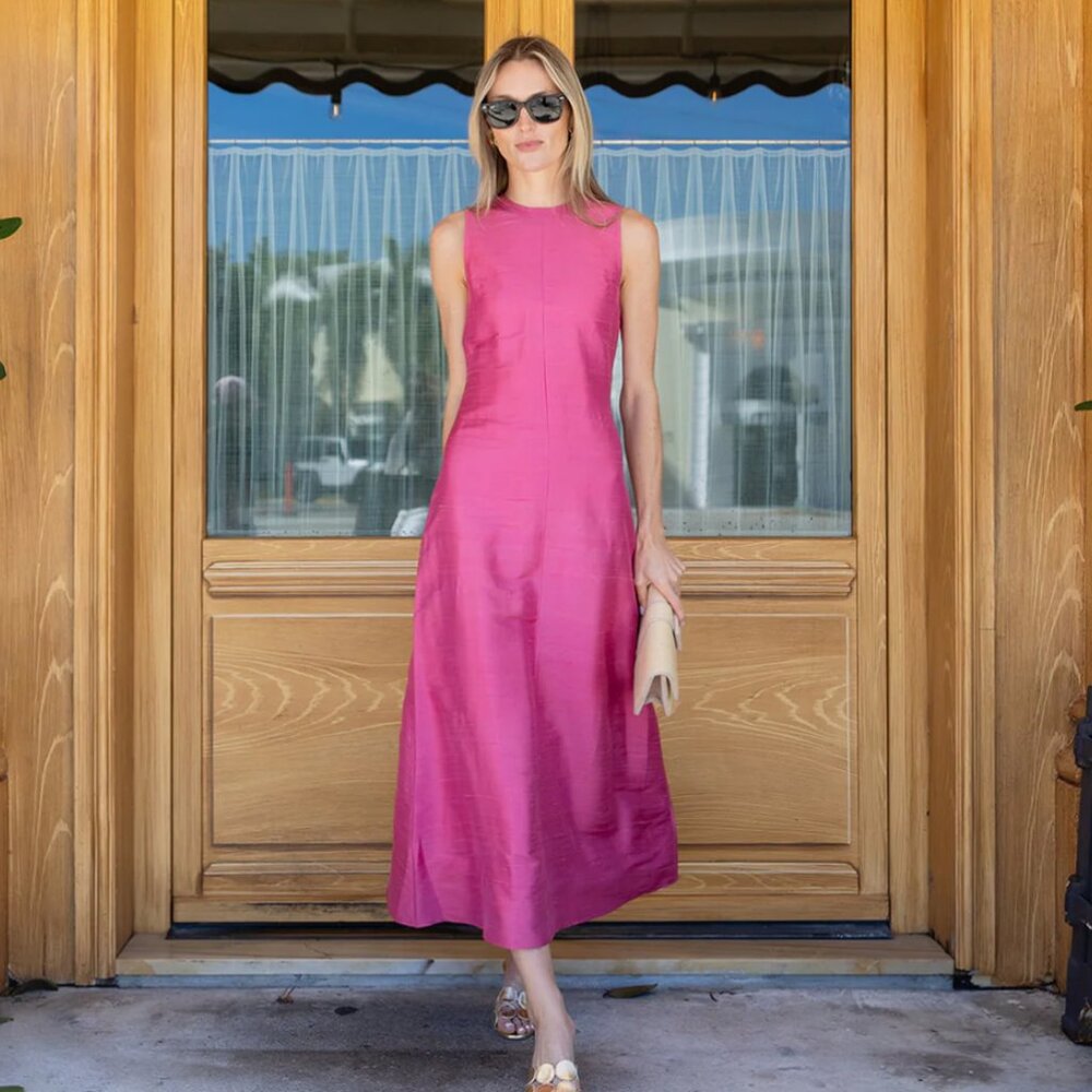 Julia Amory Jane Dress - French Rose
